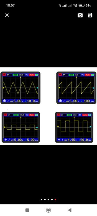 Портативный карманный мини-Осциллограф DSO-FNIRSI 30 МГц