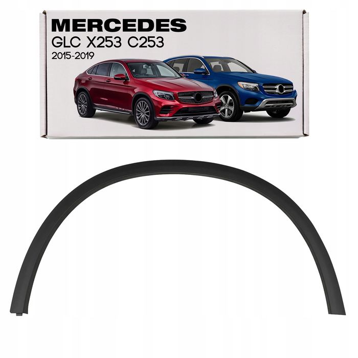 listwa błotnika przednia prawa a2538850622 mercedes glc x253 2015-2019