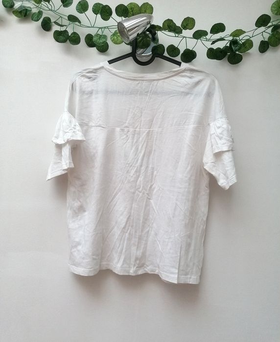 Camisola Branca de Manga Curta