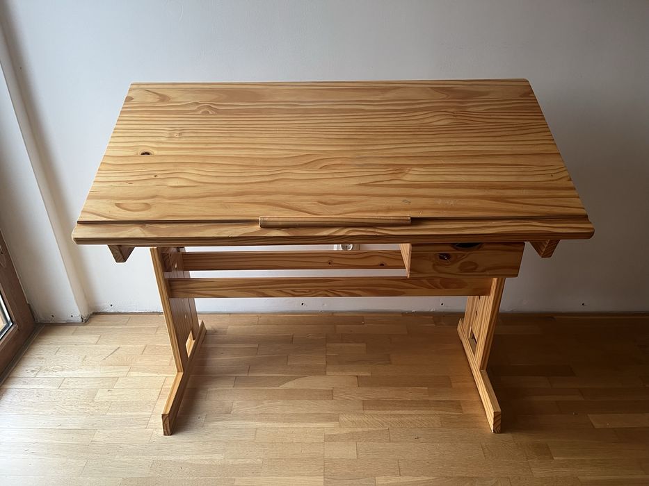 Biurko sosnowe 55x109cm