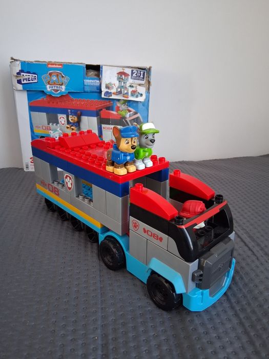 Zestaw klocków Psi Patrol Patrolowiec Mega Bloks Chase