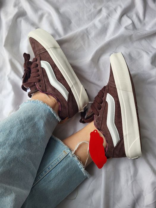 ТОП! Vans KNU Skool Brown White 36 - 41