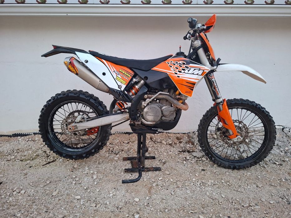 Ktm 530 Exc Ktm 450 Enduro 2010 2010 KTM 530 EXC Orange Manual
