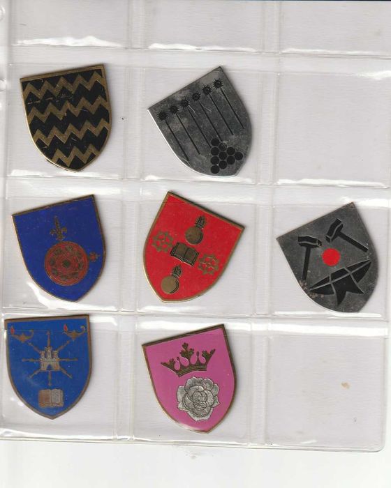 Escudos de Peito (Crachás) Militares (Atualiz Jan26)