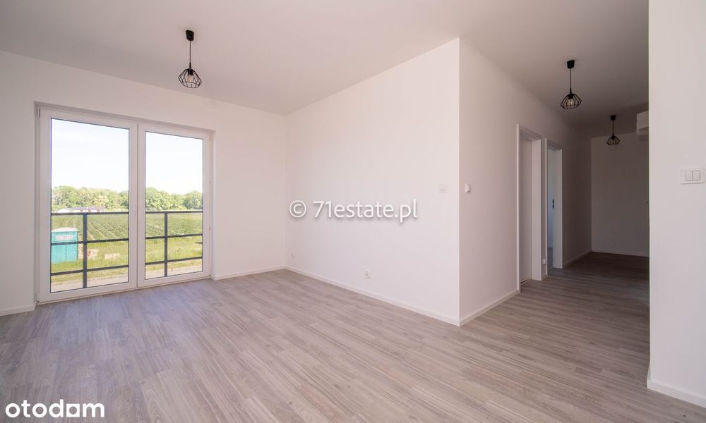 NOWE 44m2 z balkonem przy Lotnisku – WYKOŃCZONE pod klucz