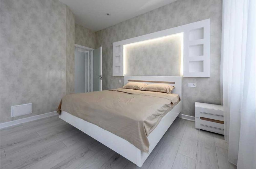 Квартира с двумя спальнями, просторной гостиной