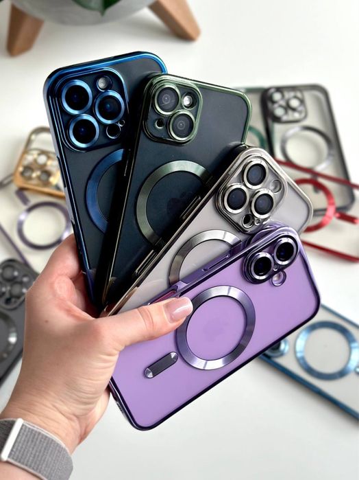 Чохол на Айфон 15 Про Макс з Магсейф | чехол iPhone Pro Max MagSafe