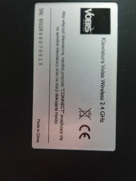 Klawiatura bezprzewodowa Vobis