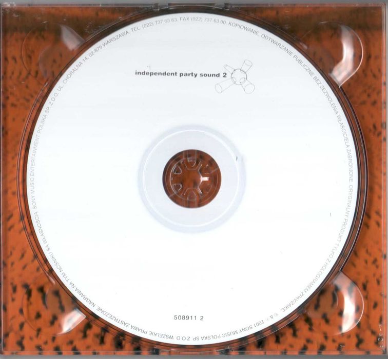 CD Independent Party Sound 2: Tiefschwarz, Roger Sanchez i inni