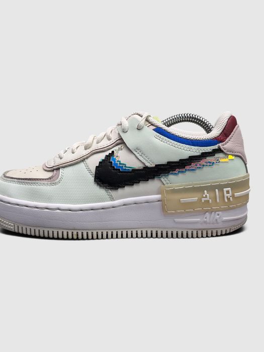 Buty Sportowe Nike Air Force 1 Shadow SE Biały Wielobarwny Rozmiar 38.5