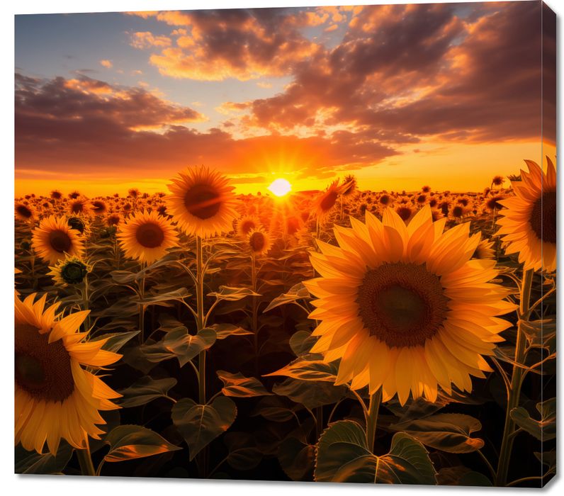 Obraz 100x90cm Złota Godzina