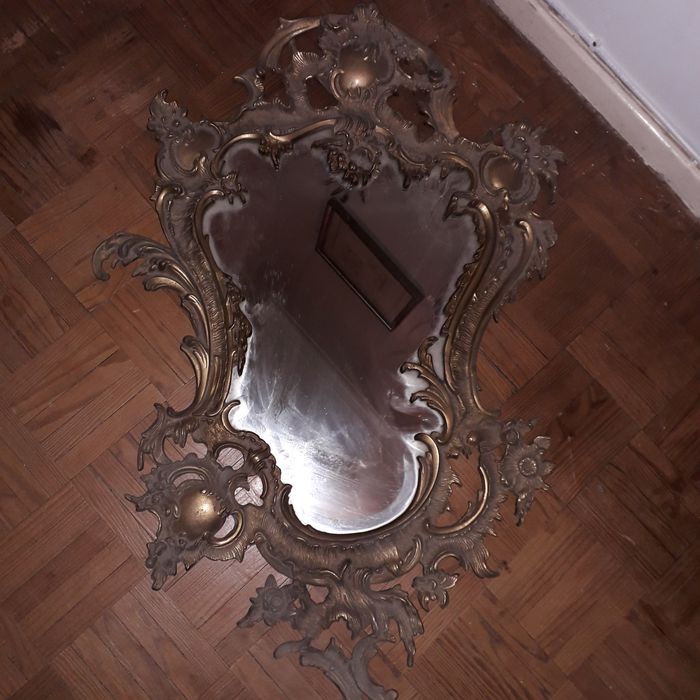 Mirror with alloy (brass) frame64552991842177120