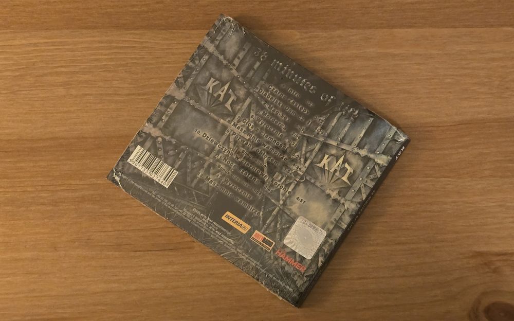 KAT 38 Minutes Of Life CD *NOWA* 2006 Digipak Folia Sticker MMP Video