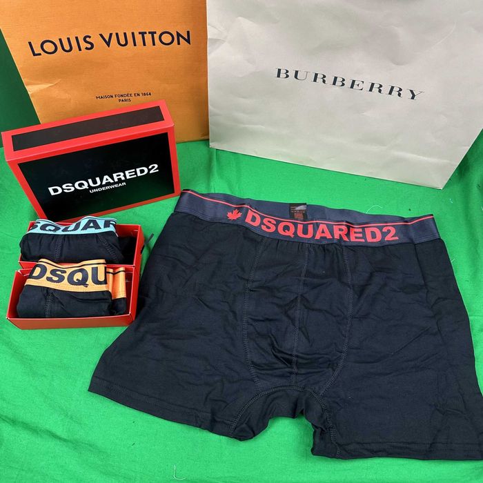 Bokserki męskie 3-pak dsquared2 Nowe bielizna męska nowość