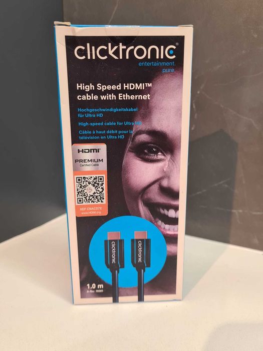 Cabo HDMI de alta velocidade com Ethernet