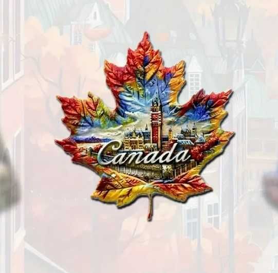Magnes na lodówke Canada