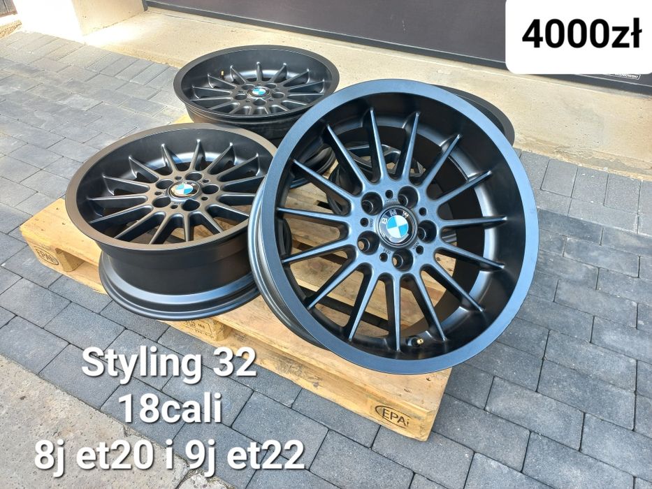 Styling 135 Bmw 18 cali et20 po renowacji Felgi 5x120 koła styling 32 ...