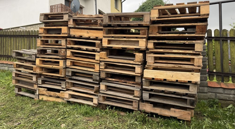 Palety transportowe kompletne całe 80 x 60