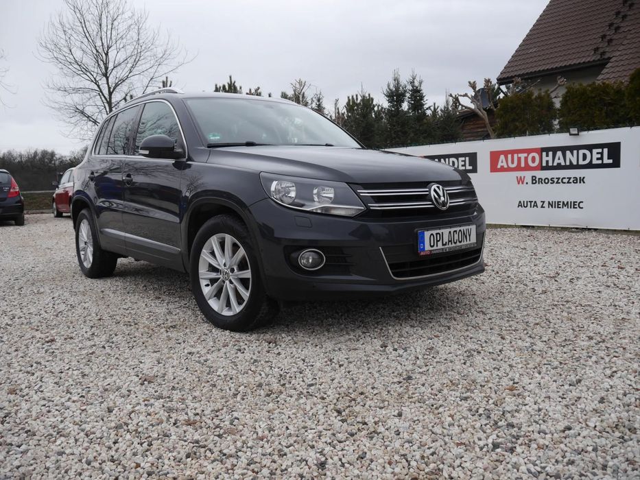 Volkswagen Tiguan 2.0 TDI 110 km BOGATA wersja OPŁACONY zadbany SERWIS!