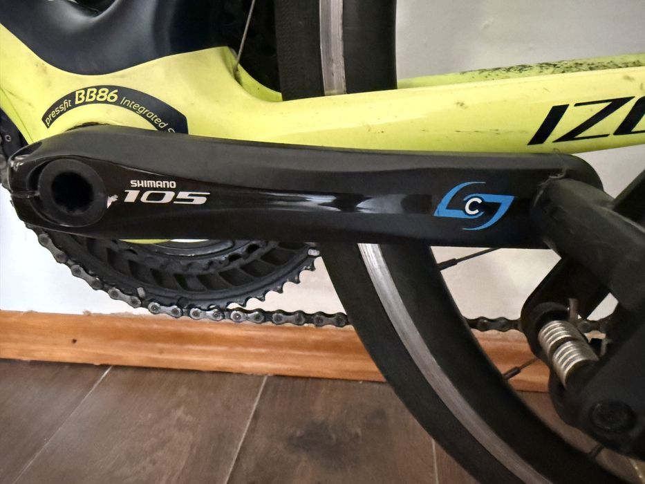 Pomiar mocy Stages lewe ramię shimano 105