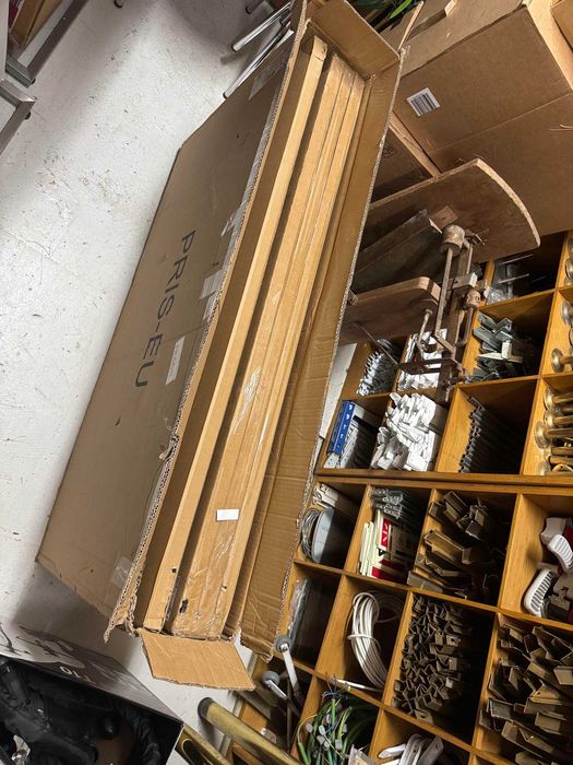 Painéis LED de TECTO, 120x60cm novos, na caixa