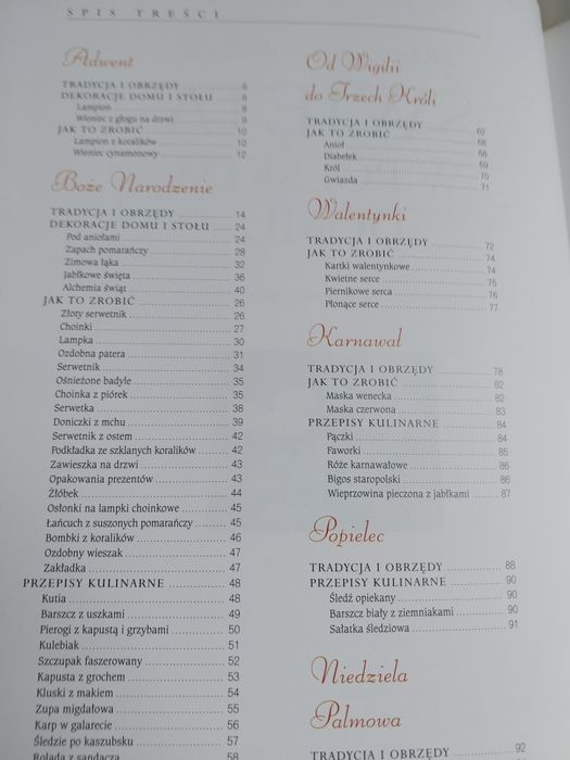 Zestaw Książka Święta w Polskim Domu i łopatka