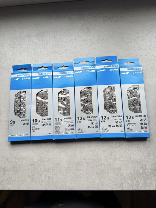 Ланцюги SRAM Shimano цепи