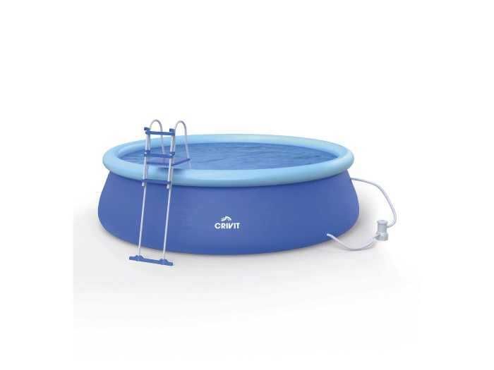 CRIVIT Basen Easy Set 457x122 cm z pompą i drobina  13300L NOWY