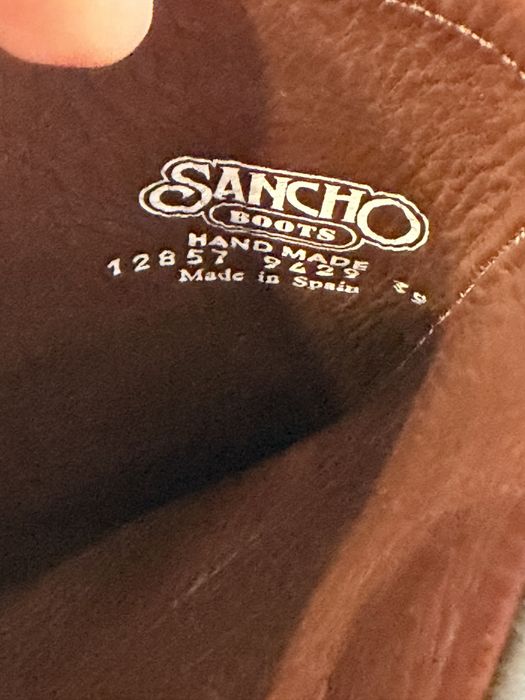Шкіряні чоботи Sancho
