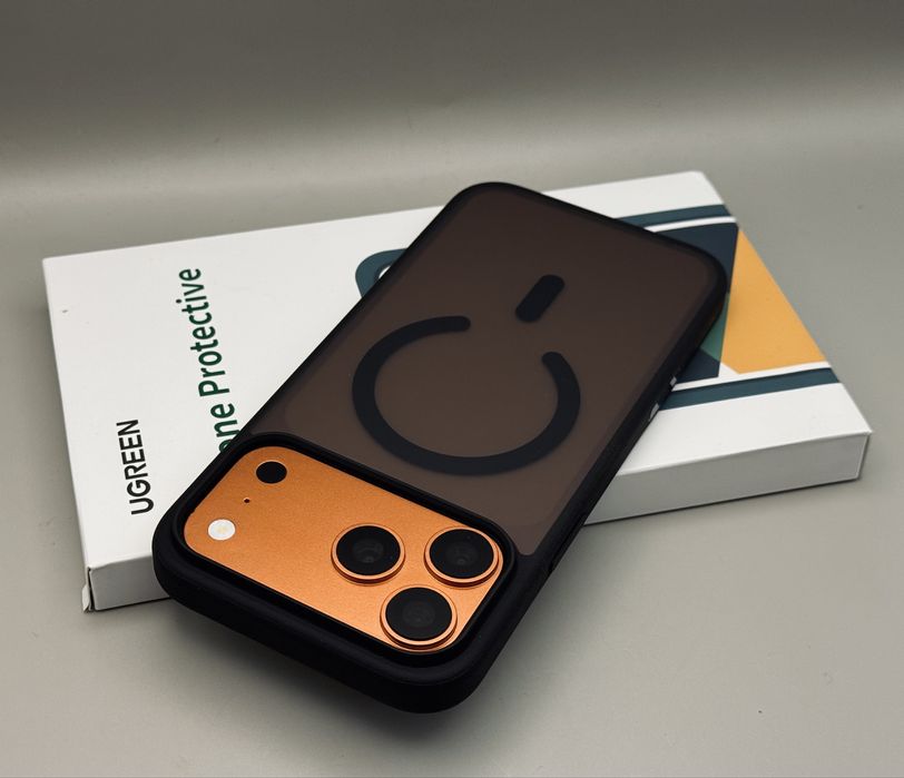 Чехол Ugreen iPhone 17 Pro Max MagSafe, 17 Pro MagSafe, противоударный