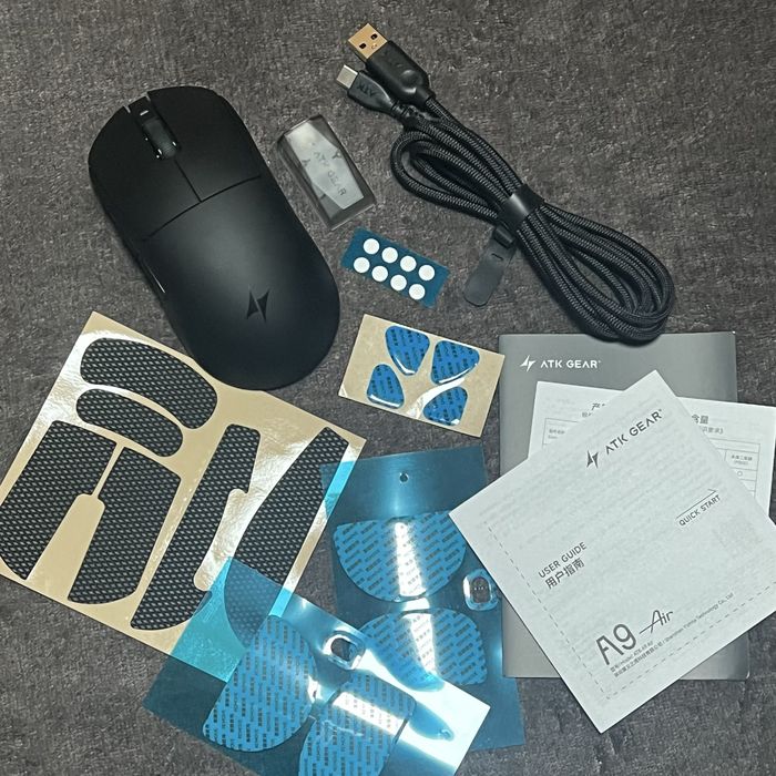 ATK A9 Air Бездротова ігрова мишка  PAW3950Ultra