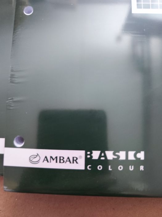 Conjunto de 5 embalagens de Folhas de papel Quadriculado com perfurações da Ambar