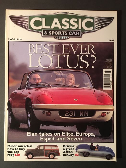 LOTUS - 4 revistas - 3 Classic & Sports Car e 1 Topos & Clássicos