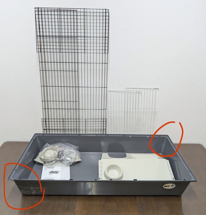 Ferplast Rabbit 120 Klatka dla Królików Świnek Morskich 118x58x51 USZK