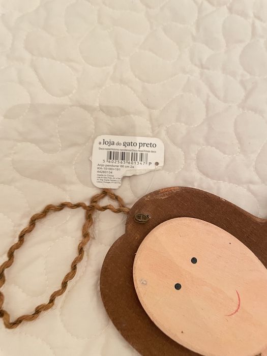 Anjo em Madeira - Decoração