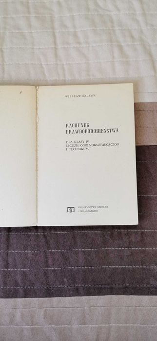 Rachunek Prawdopodobieństwa Wiesław Szlenk