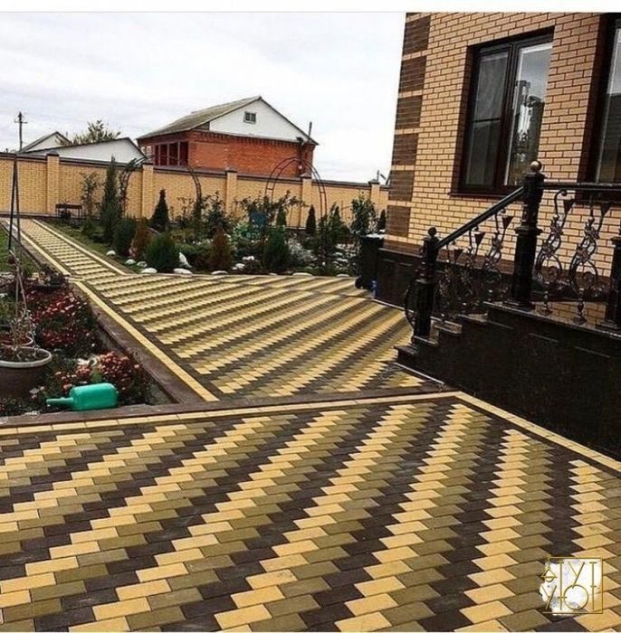 Укладка тротуарной плитки Фэм,любая сложность работ. - Cтроительные ...