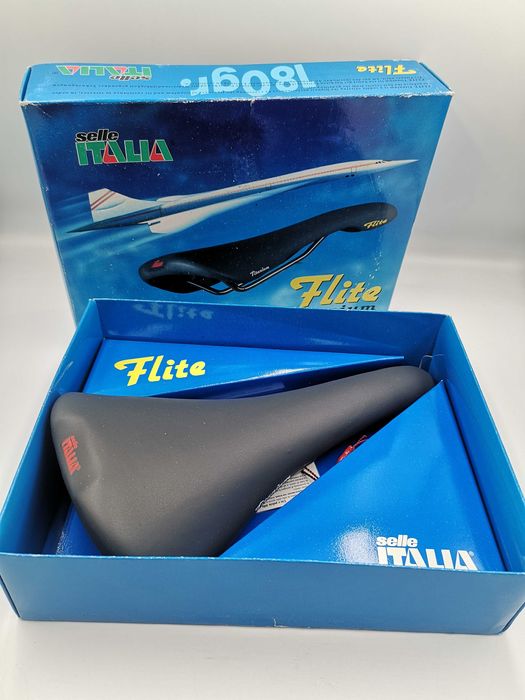 新品未使用 ブルー Selle Italia FLITE TITANIUM SELLE ITALIA FLITE TITANIUM Saddle - Cicli Berlinetta