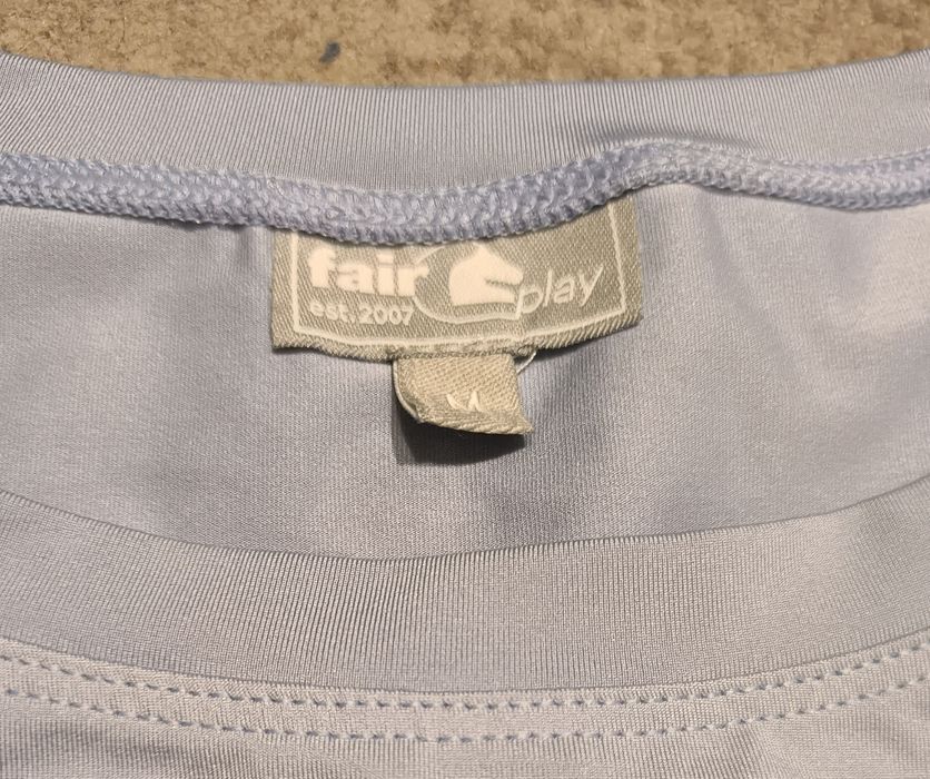 Bluzka koszulka jeździecka treningowa, Fair Play, M (38)