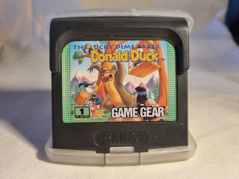 The Lucky Dime Caper 1991 Donald Duck Sega Game Gear game