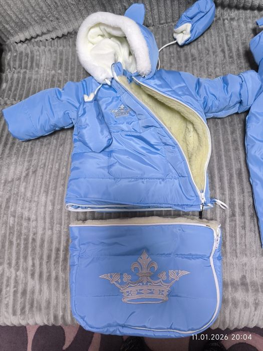 Дитячий зимовий комбінезон 3 в 1