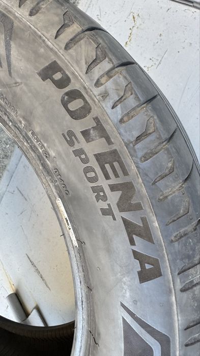 R17 225/55 Bridgestone Potenza Sport резина літо