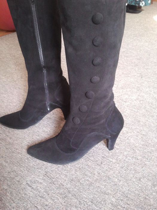 Włoskie kozaki  Tema  r.39  skóra