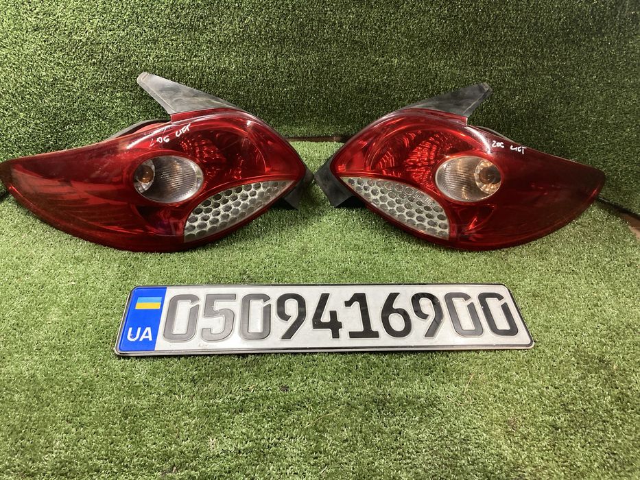 Фонарі задні PEUGEOT 206+ 2009 пежо 206+ рестайлінг