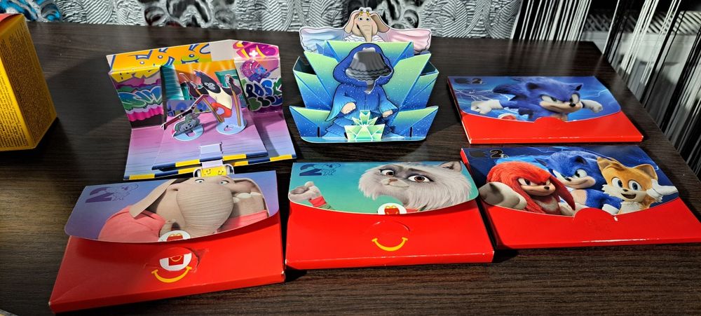 Продам игровые наборы из McDonald's