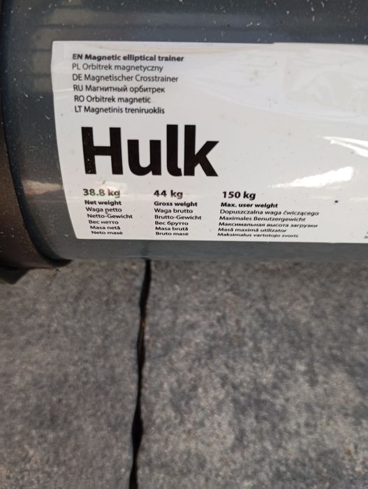 Zipro Hulk orbitrek magnetyczny