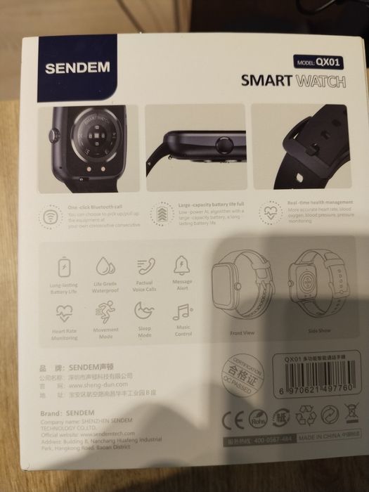 Smartwatch sendem