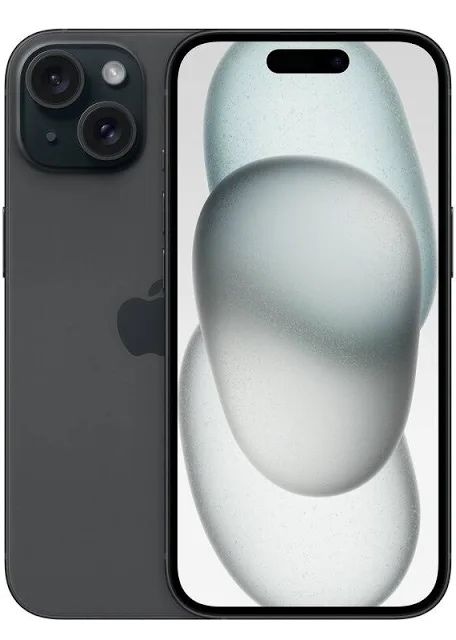 Apple Iphone 15 128gb ESIM black open box  100% bat gw apple