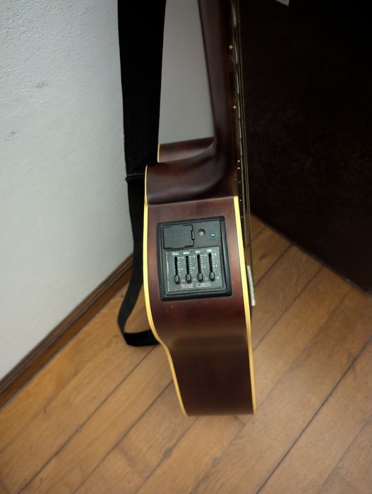 Guitarra Takaminé EG-10C + Capo