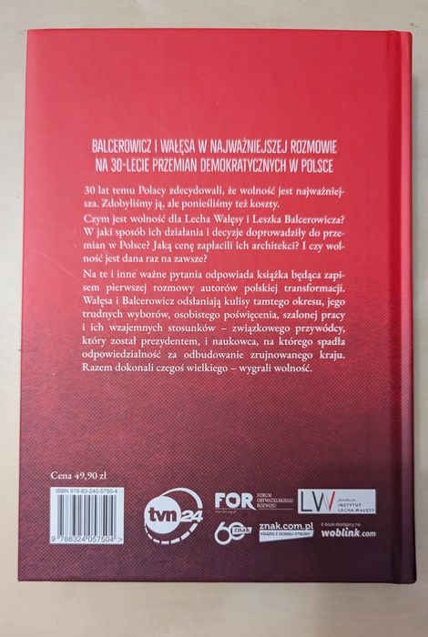Lech Leszek wygrać wolność Balcerowicz Wałęsa Kolenda Zalewska Znak